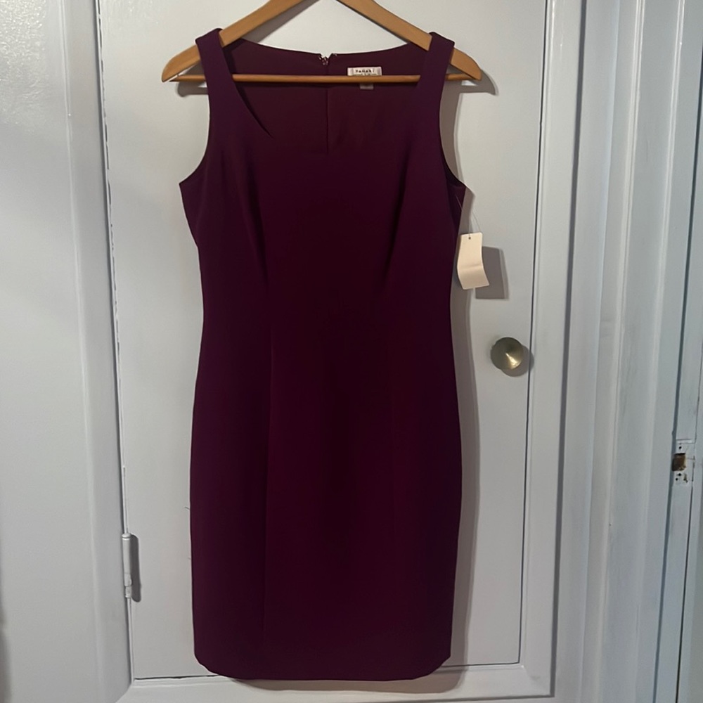 Tahari sheath dress, size 4 petite